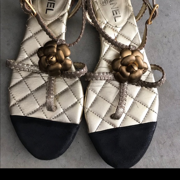 Chanel sandals 38 - Picture 1 of 4